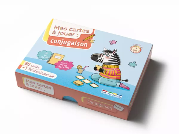 Produit Mes cartes à jouer - Conjugaison, dès 7 ans Image