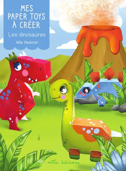 Produit Mes paper toys à créer - Les dinosaures Image