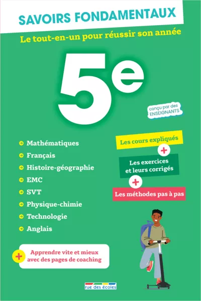 Produit Savoirs fondamentaux 5e - Toutes les matières Image