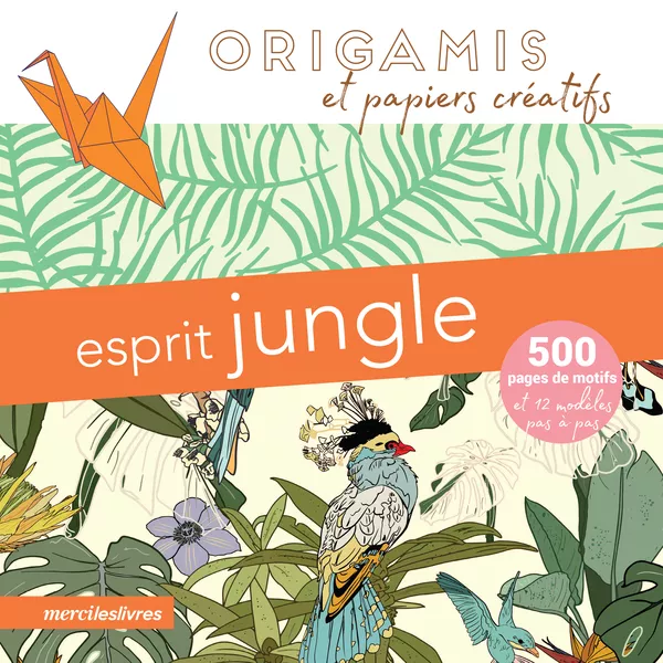 Produit Origamis et papiers créatifs - Esprit jungle Image