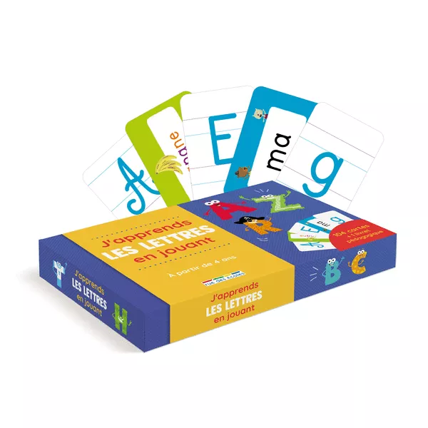 Produit J'apprends les lettres en jouant - 4 ans et plus Image