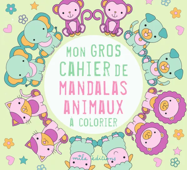 Produit Mon gros cahier de mandalas animaux à colorier Image