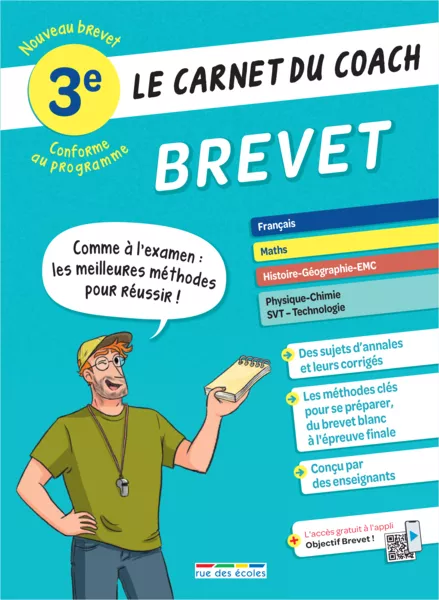 Produit Le carnet du coach - Brevet Image