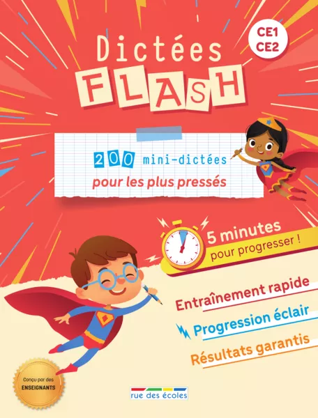 Produit Dictées Flash - 5 minutes pour progresser, CE1-CE2 Image