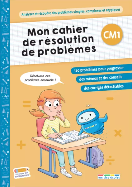 Produit Mon cahier de résolution de problèmes CM1 Image