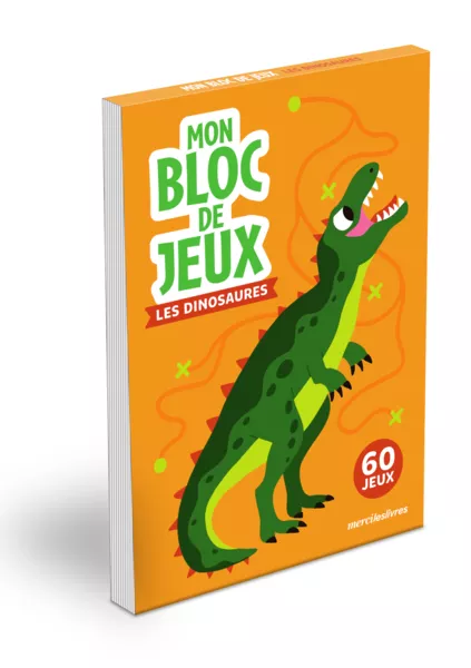 Produit Les dinosaures - Mon bloc de jeux Image