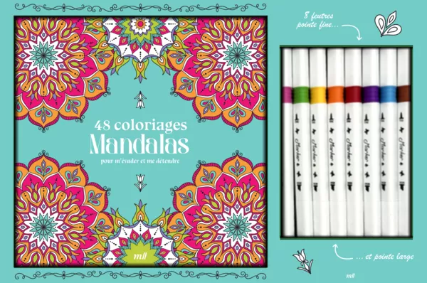 Produit Coffret Coloriages - Mandalas Image