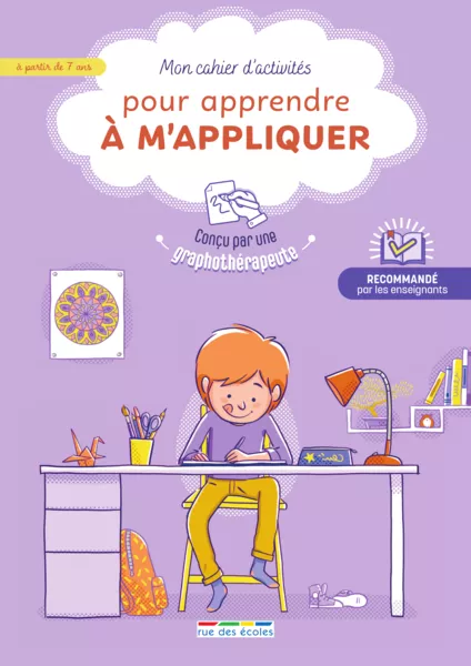 Produit Mon cahier d'activités pour apprendre à m'appliquer, 7 ans et plus Image