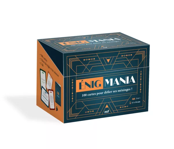 Produit ÉnigMania - 100 cartes pour défier ses méninges ! Image