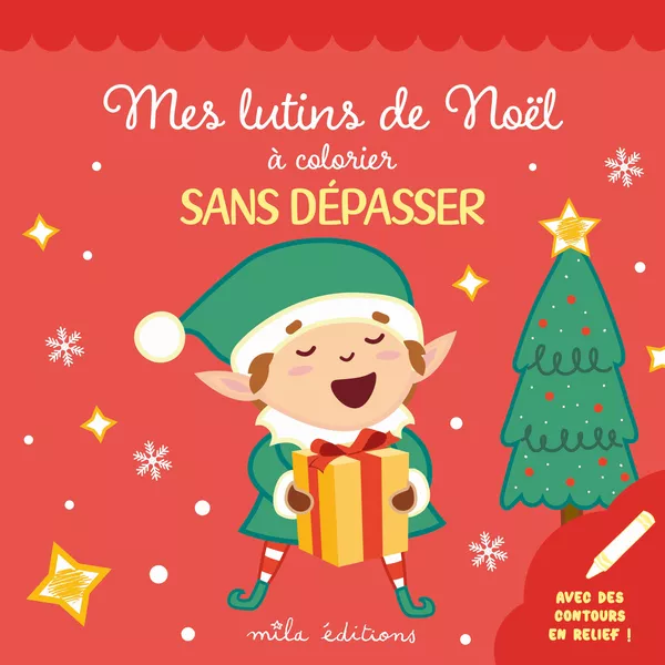 Produit Mes lutins de Noël à colorier sans dépassser Image