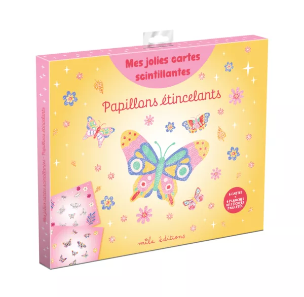 Produit Mes jolies cartes scintillantes - Papillons étincelants Image