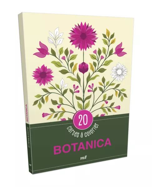 Produit Botanica - 20 cartes à colorier Image