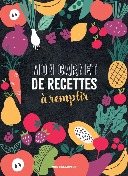 Produit Mon carnet de recettes à remplir (édition 2023) Image