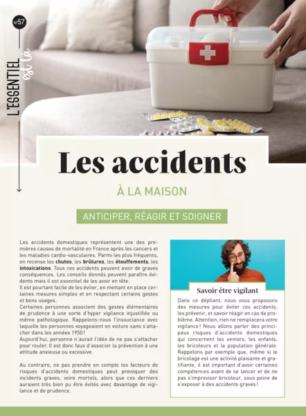 Produit Les accidents à la maison (dépliant) Image