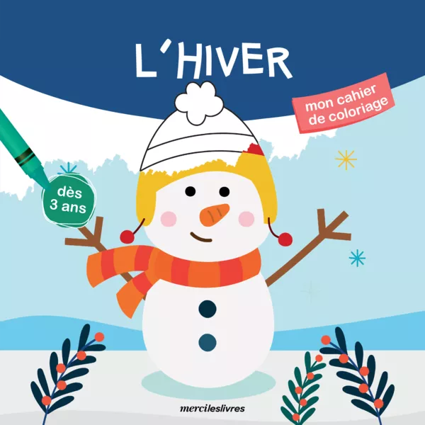 Produit Mon cahier de coloriage : Hiver, dès 3 ans Image