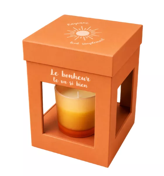 Produit Bougie à message - Le bonheur te va si bien Image