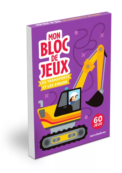 Produit Les transports et les engins - Mon bloc de jeux Image