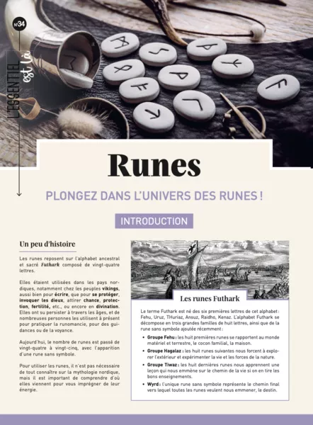 Produit Runes (dépliant) Image