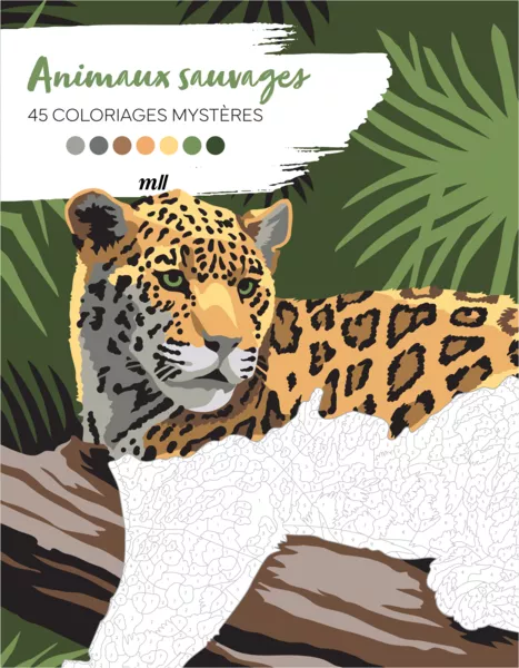 Produit Coloriages mystères - Animaux sauvages Image