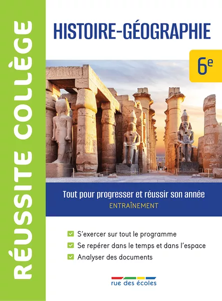 Produit Réussite collège Histoire-Géographie 6e Image