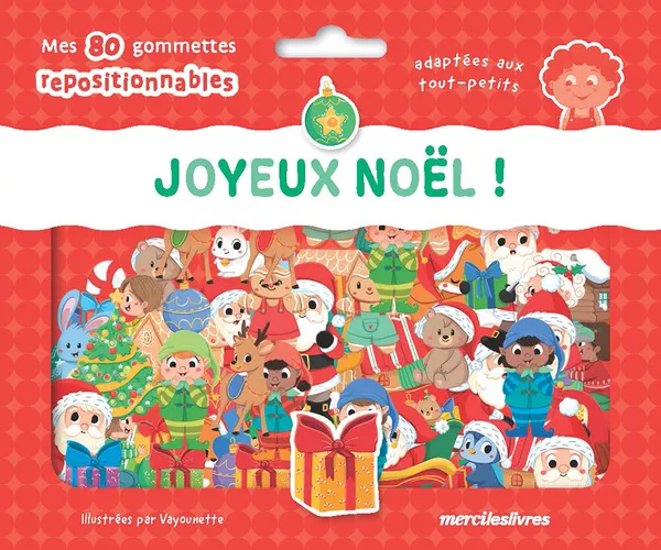 Produit Joyeux Noël ! - Ma pochette de gommettes repositionnables Image
