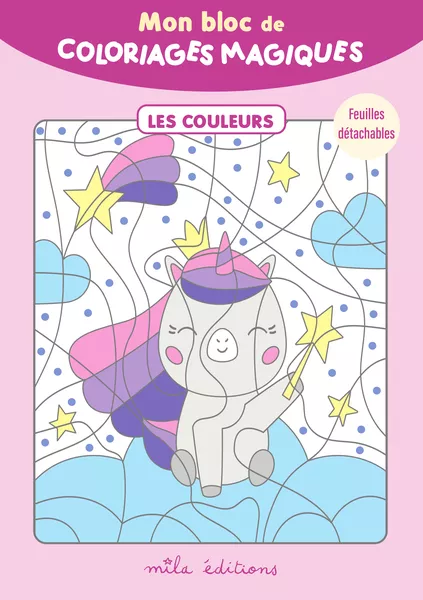 Produit Mon bloc de coloriages magiques - Les couleurs Image