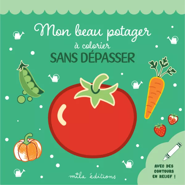 Produit Mon beau potager à colorier sans dépasser Image