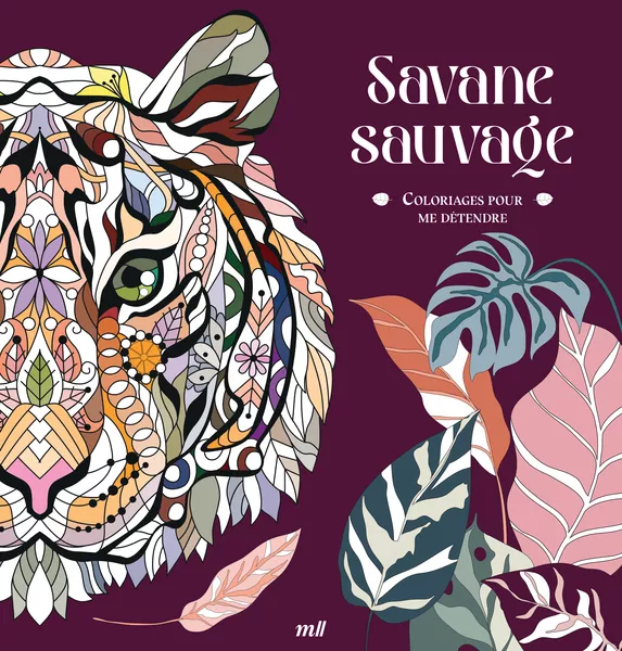 Produit Savane sauvage - Coloriages pour me détendre Image