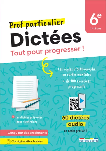 Produit Prof particulier - Dictées 6e Image