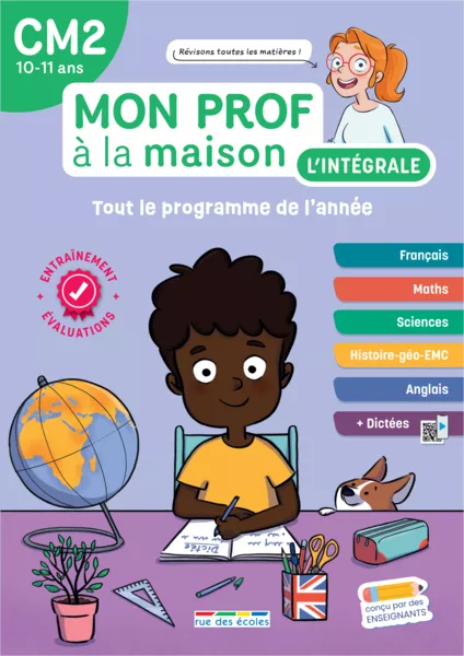 Produit Mon prof à la maison - L'intégrale CM2 - Multimatières Image