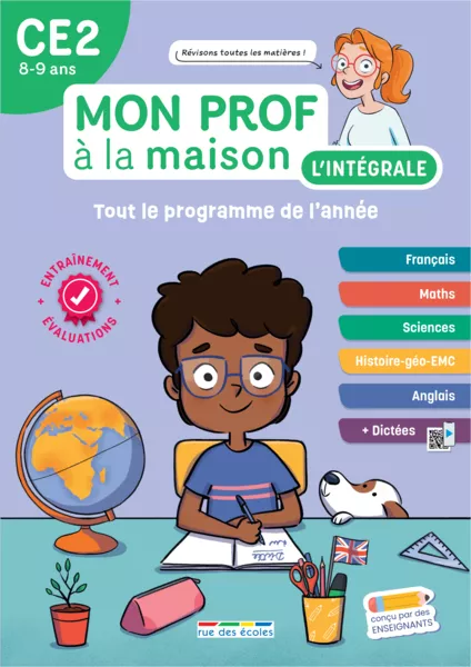 Produit Mon prof à la maison - L'intégrale CE2 - Multimatières Image