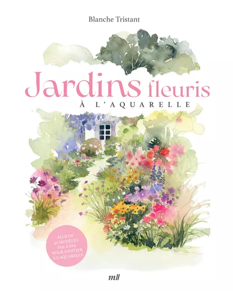 Produit Jardins fleuris à l'aquarelle Image