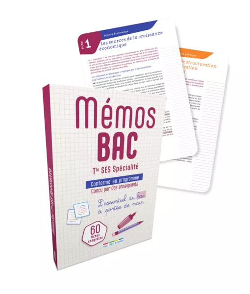 Produit Mémos Bac Spécialité SES Image