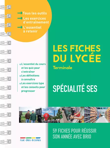 Produit Les Fiches du lycée - Terminale - Spécialité SES Image