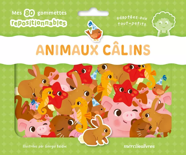 Produit Animaux câlins - Ma pochette de gommettes repositionnables Image