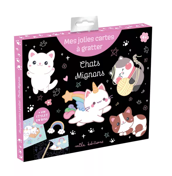 Produit Mes jolies cartes à gratter - Chats mignons Image