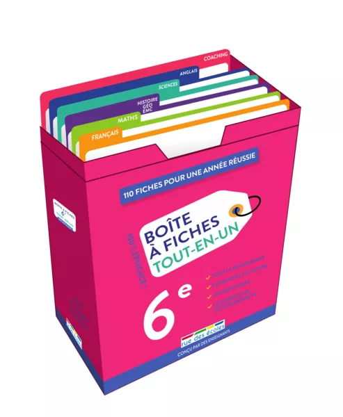 Produit Boite à fiches 6e Image