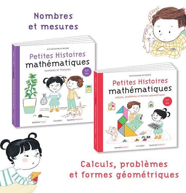 Produit Lot Petites histoires mathématiques, 3-7 ans (la collection complète) Image
