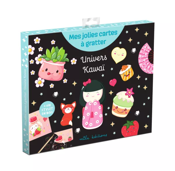Produit Mes jolies cartes à gratter - Univers kawaï Image