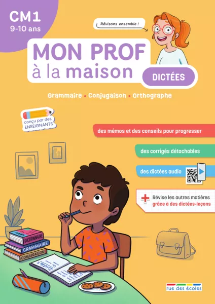 Produit Mon prof à la maison - Dictées CM1 Image