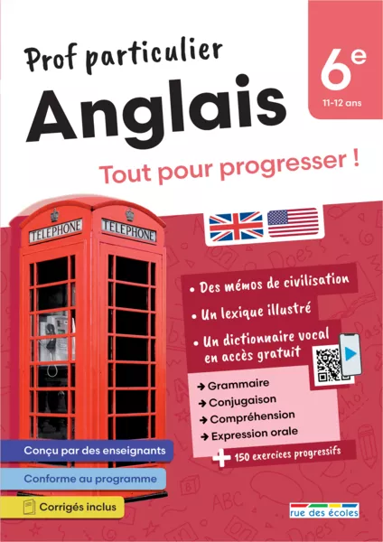 Produit Prof particulier - Anglais 6e Image