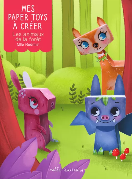Produit Mes paper toys à créer - Les animaux de la forêt Image
