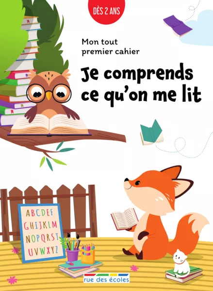 Produit Mon tout premier cahier : Je comprends ce qu'on me lit, dès 2 ans Image