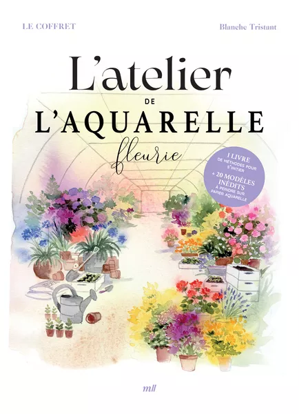 Produit Pochette - L'atelier de l'aquarelle fleurie Image