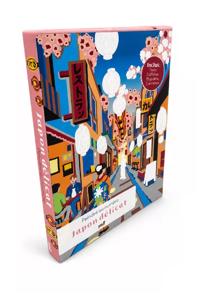 Produit Coffret - Peindre au numéro - Japon délicat Image