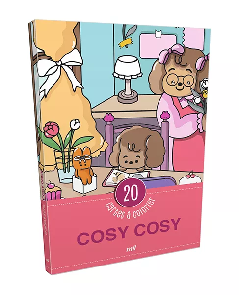 Produit Cosy cosy - 20 cartes à colorier Image