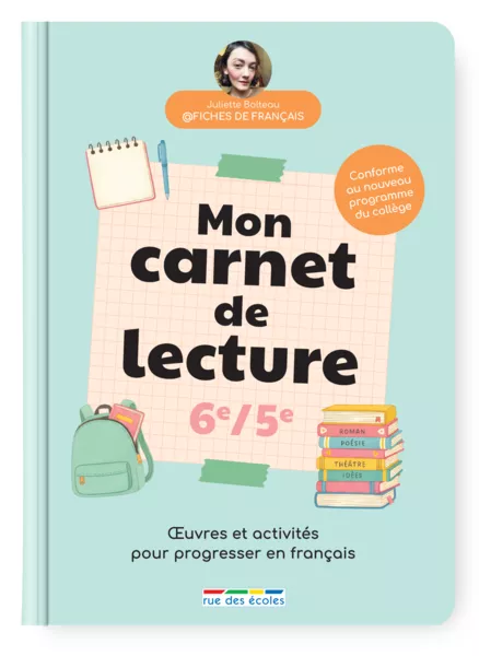 Produit Mon carnet de lecture 6e - 5e Image