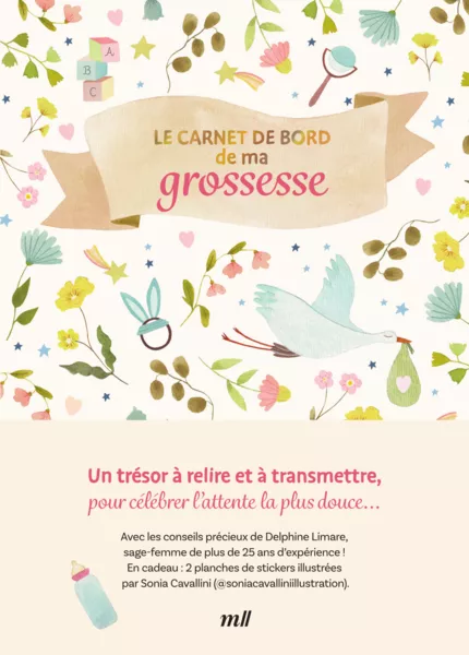 Produit Le carnet de bord de ma grossesse Image