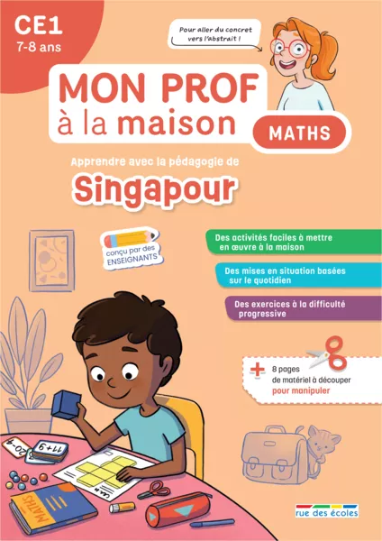 Produit Mon prof à la maison Maths - Singapour CE1 Image