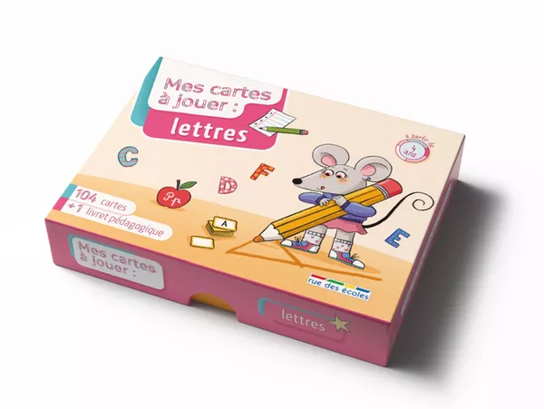 Produit Mes cartes à jouer - Lettres, dès 4 ans Image